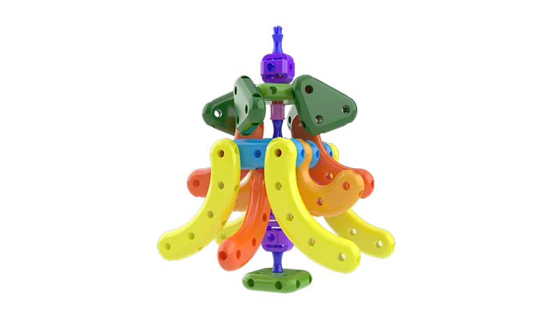 Kids Plastic Building blocks for Daycare Use