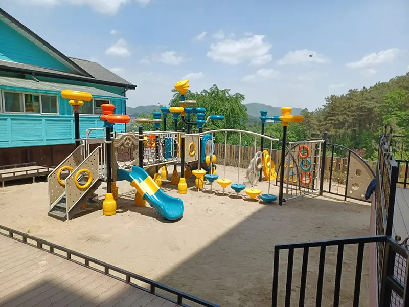Kindergarten playground slide (2)