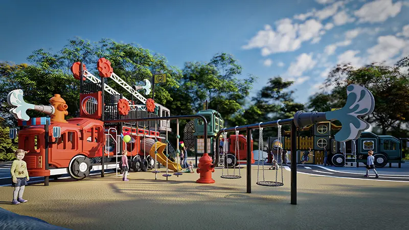 Embracing Nature and Innovation - Outdoor Unpowered Amusement Equipment Leads the New Trend of Future Amusement Parks
