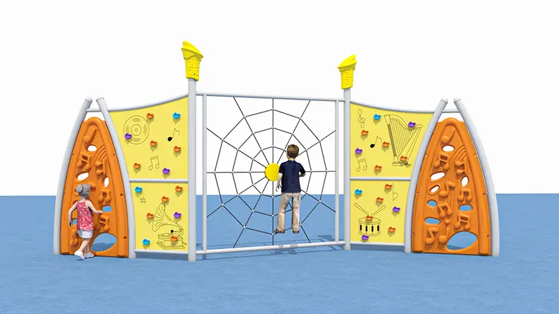 Outdoor small and medium-sized children's climbing frame