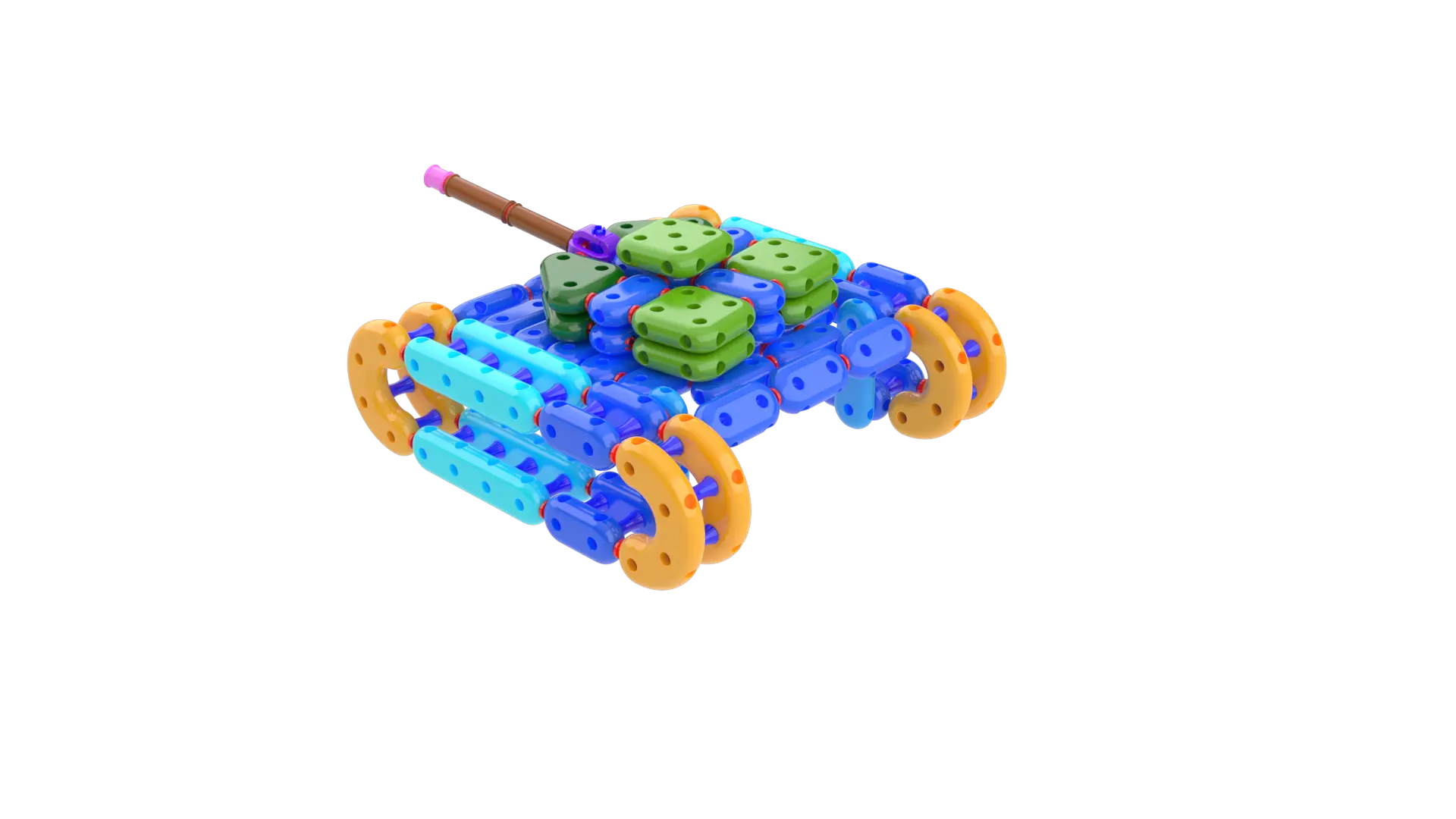 Tank Plastic Building blocks