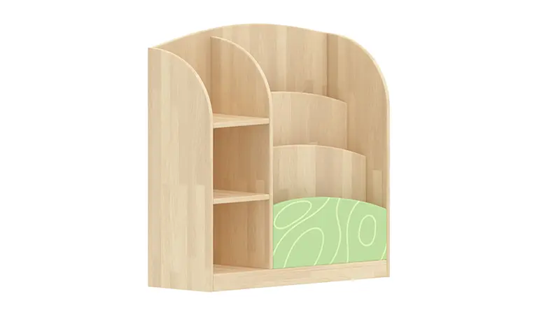 Indoor furniture combination cabinet for kindergarten (6)
