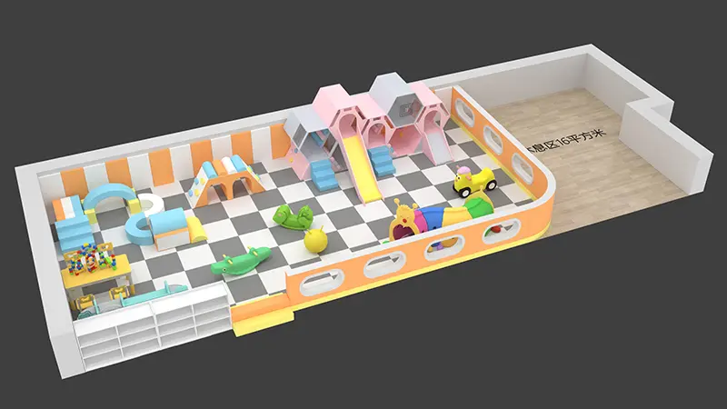 How to choose small indoor amusement equipment within 100 square meters?