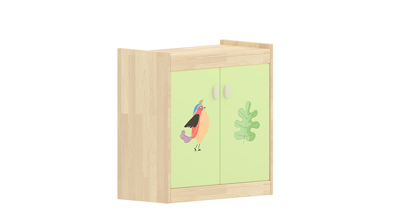 Indoor furniture combination cabinet for kindergarten (5)