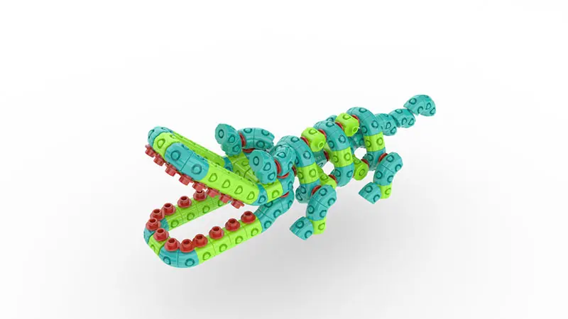 Children's Plastic Desktop Building Blocks for Schools