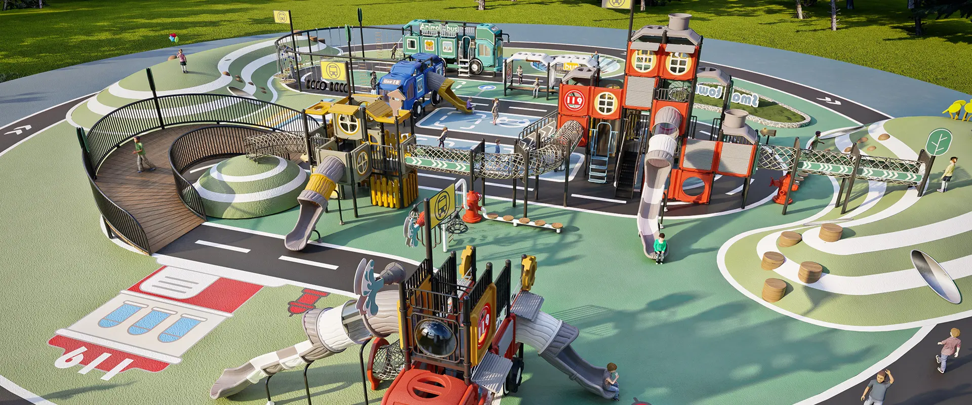 Outdoor Playground Equipment