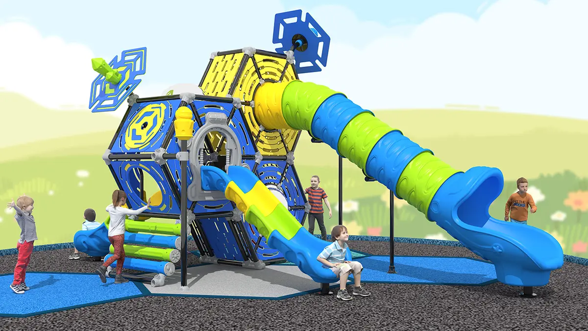 Outdoor amusement equipment with innovative design