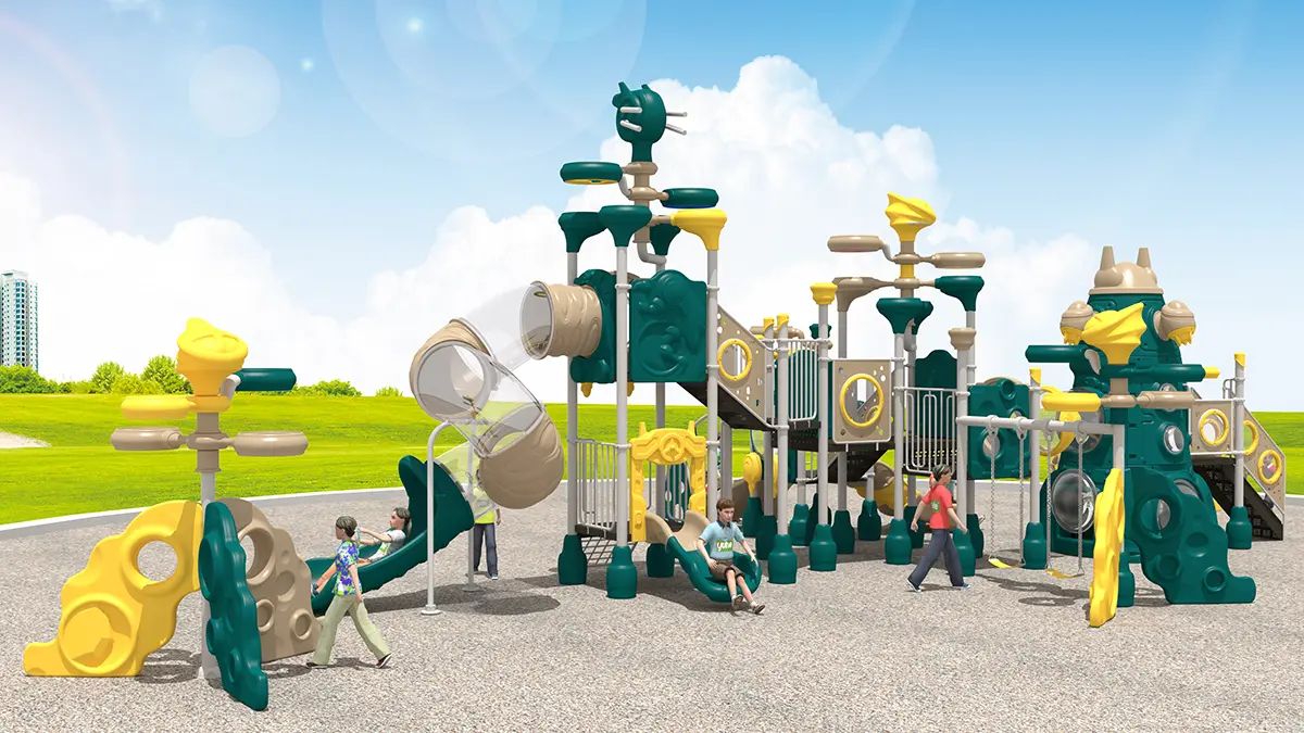 Outdoor Playground Equipment For Kids To Play Games In park