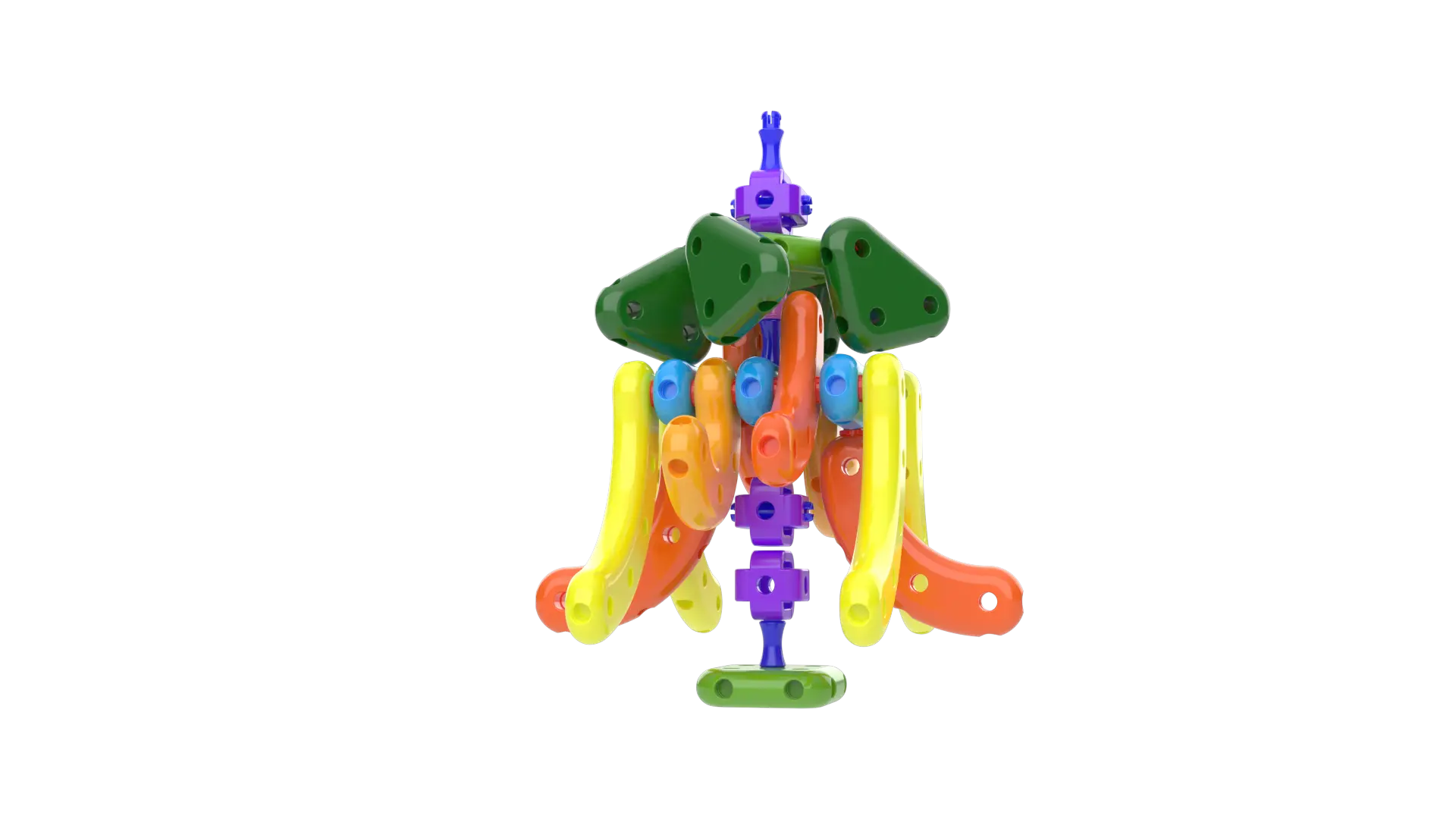 Christmas tree Plastic Building blocks